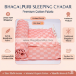 Best Bhagalpuri Chadar for Summer Organic Cotton ( 52*96 in )
