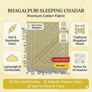Best Bhagalpuri Chadar ( 52*96 in )