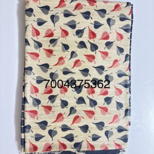 Pure Silk Tussar Ghicha Screen Printed Saree