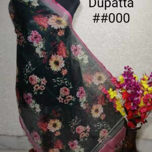Linen Digital Print Dupatta