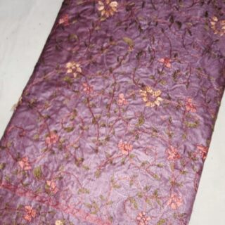 Pure Tussar Silk Embroidered Saree