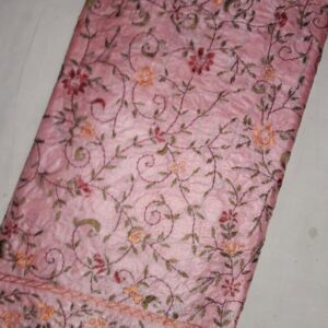 Pure Tussar Silk Embroidered Saree