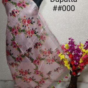 Linen Digital Print Dupatta