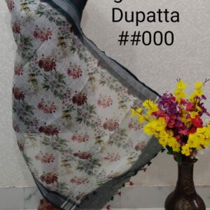 Linen Digital Print Dupatta