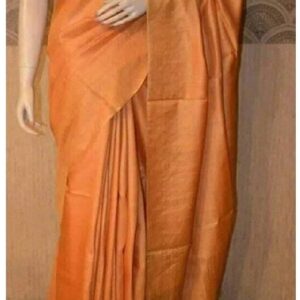 Moonga Tussar Silk Handloom Saree