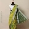 Bhagalpuri Cotton Slub Shibori Saree With Running Blouse