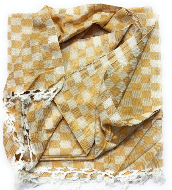 Organic Cotton 3D Bhagalpuri Dull Andi chadar Designer Blanket & Duvet ( 52*96 in ) - Image 5