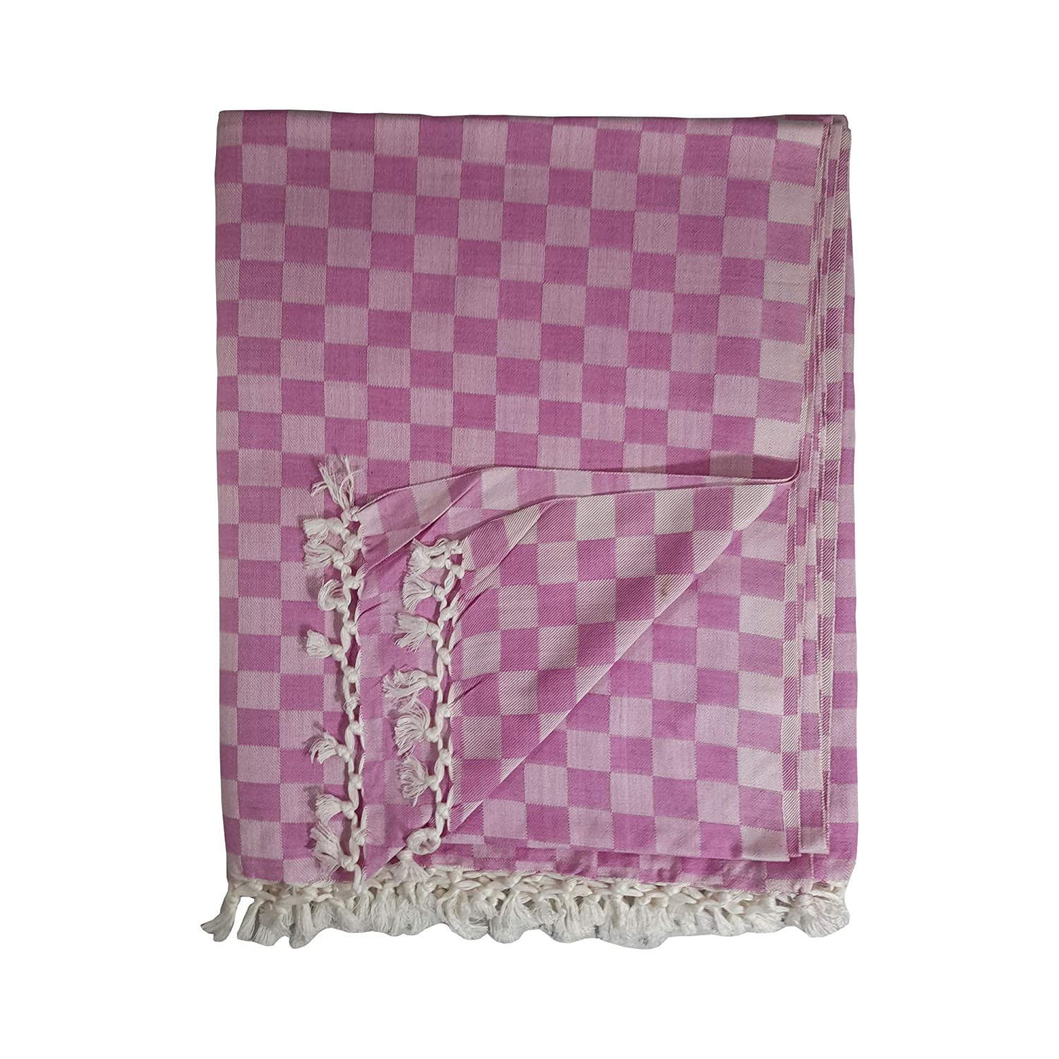 Organic Cotton 3D Bhagalpuri Dull chadar Designer Blanket & Duvet ( 52*96 in ) Pack of 2 - Image 2