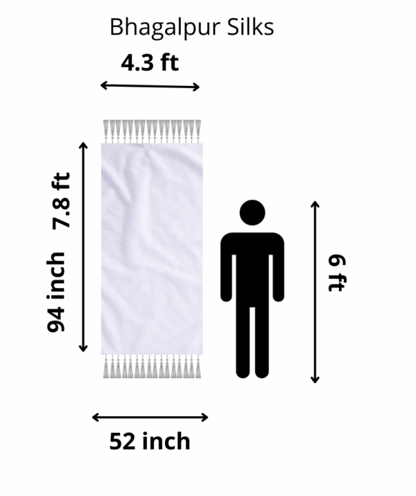 Best Odhne ki Chadar for Summer ( 52*96 in ) Pack of 2 - Image 6