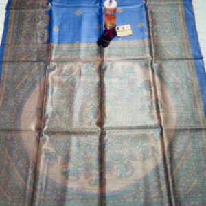 Pure Silk Tussar Ghicha Screen Printed Saree