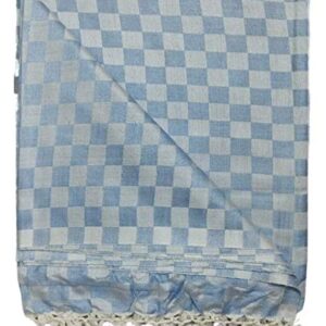 Organic Cotton 3D Bhagalpuri Dull Andi chadar Designer Blanket & Duvet ( 52*96 in )