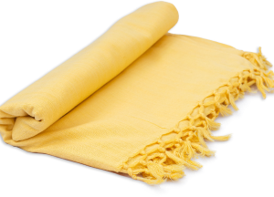 Bhagalpuri Handloom Dull Chadar 1 Piece Assured Quality Double Thread Yellow