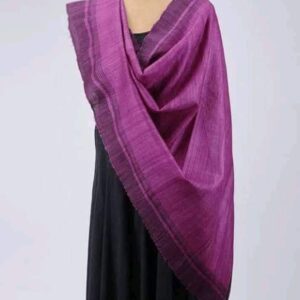 Handwoven Tussar Ghicha Silk Dupatta