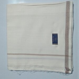 Bhagalpuri Silky Soft Dull Andi chadar Deluxe Cream (Pack of 1)