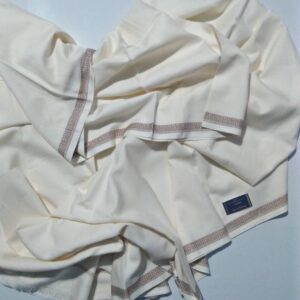 Bhagalpuri Silky Soft Dull Andi chadar Deluxe Cream (Pack of 1)