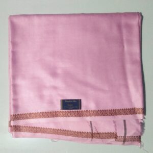 Bhagalpuri Silky Soft Dull Andi chadar Deluxe Pink (Pack of 1)