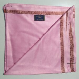 Bhagalpuri Silky Soft Dull Andi chadar Deluxe Pink (Pack of 1)