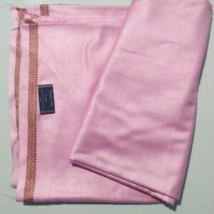 Bhagalpuri Silky Soft Dull Andi chadar Deluxe Pink (Pack of 1)