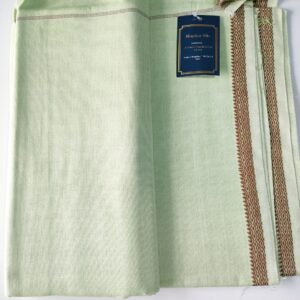 Bhagalpuri Silky Soft Dull Andi chadar Deluxe Parot Green (Pack of 1)
