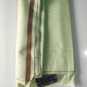 Bhagalpuri Silky Soft Dull Andi chadar Deluxe Parot Green (Pack of 1)