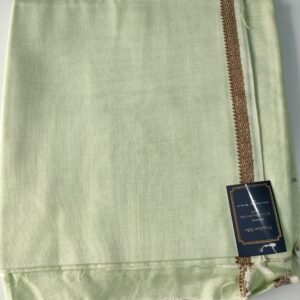 Bhagalpuri Silky Soft Dull Andi chadar Deluxe Parot Green (Pack of 1)
