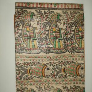 Pure Silk Tussar Ghicha Screen Printed Saree