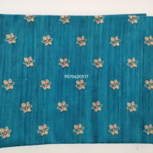 Pure Silk Tussar Ghicha Screen Printed Saree