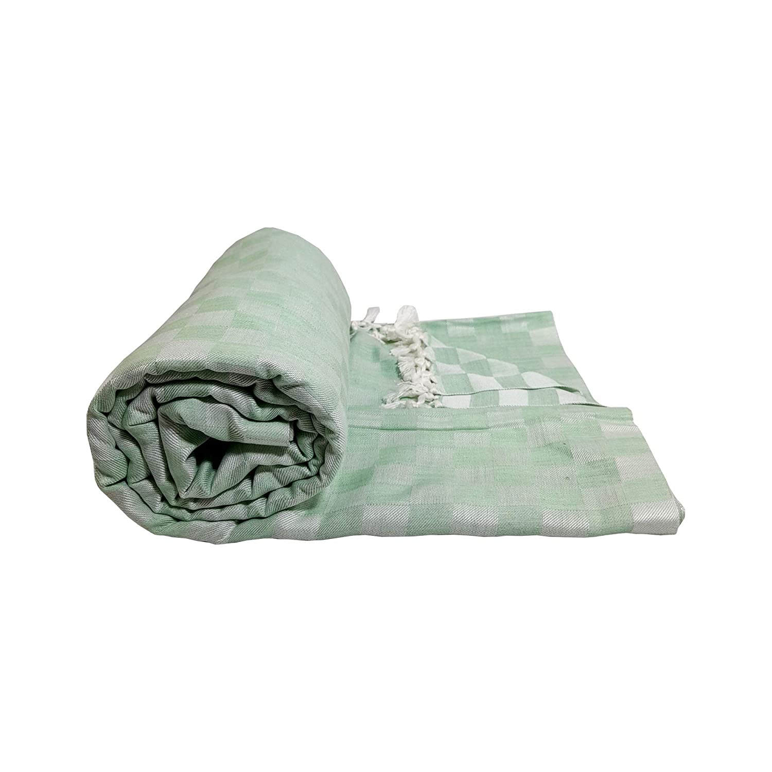 Organic Cotton 3D Bhagalpuri Dull chadar Designer Blanket & Duvet ( 52*96 in ) Pack of 2