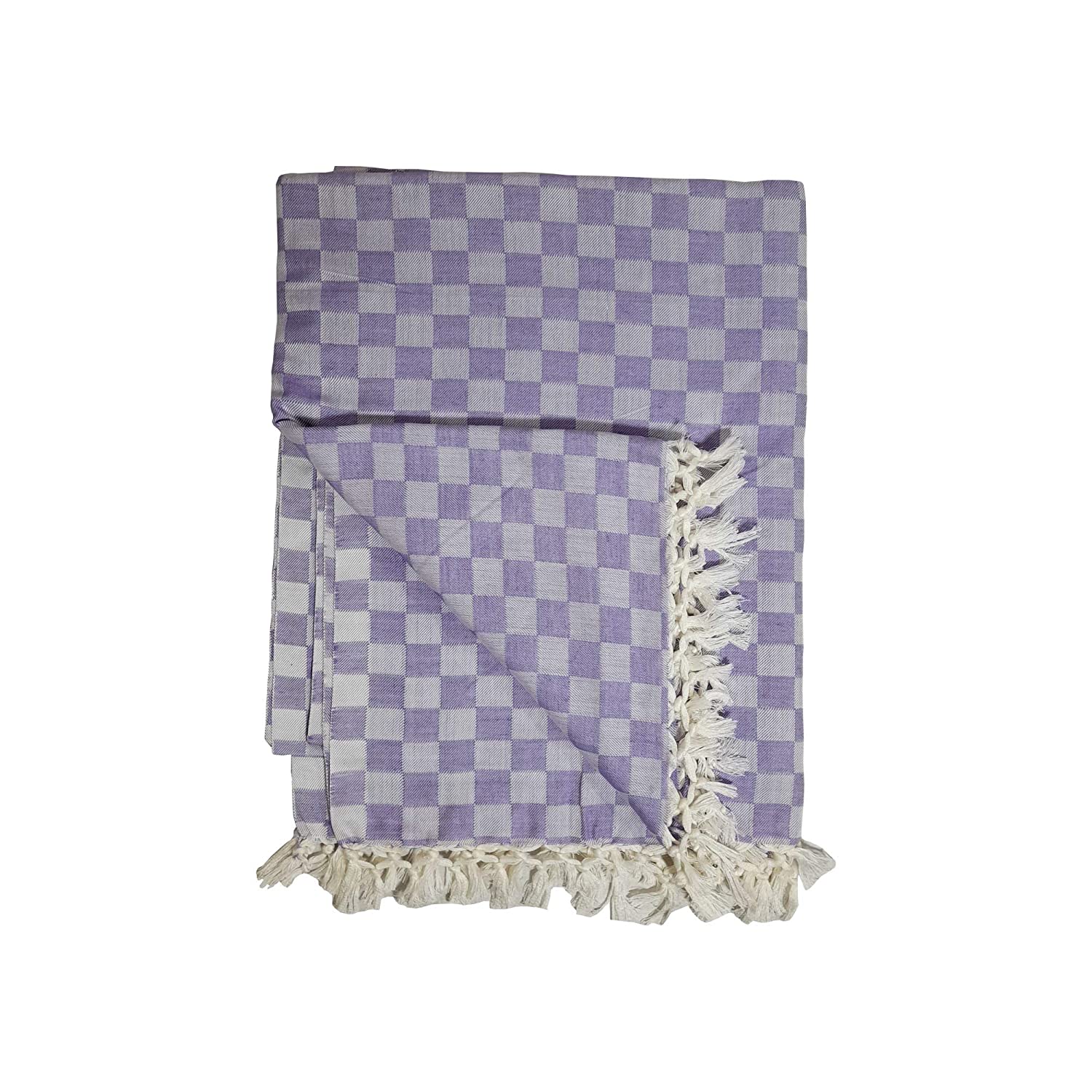 Organic Cotton 3D Bhagalpuri Dull chadar Designer Blanket & Duvet ( 52*96 in ) Pack of 2