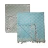 Organic Cotton 3D Bhagalpuri Dull chadar Designer Blanket & Duvet ( 52*96 in ) Pack of 2