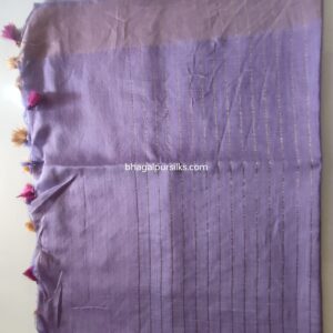 Moonga Tussar Silk Handloom Saree