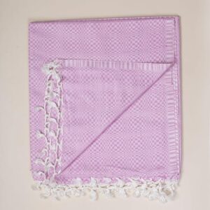 Bhagalpuri Designer Chadar Purple 52 x 96 inch