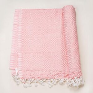 Bhagalpuri Designer Chadar Dark Orange 52 x 96 inch