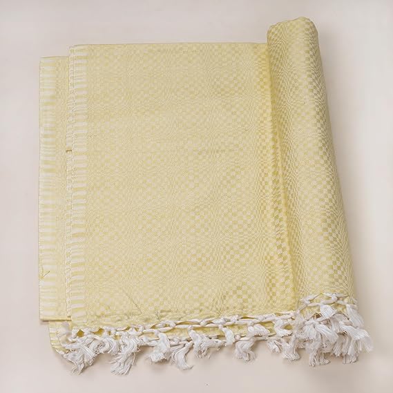 Bhagalpuri Designer Chadar Lemmon 52 x 96 inch - Image 3