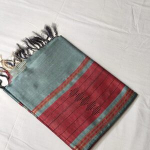 Handloom Woven Pure Dupion Silk Saree