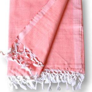 Bhagalpuri Dull Chadar Assured Quality Double Thread Pastel Orange