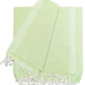 Bhagalpuri Dull Chadar Assured Quality Double Thread Parrot Green