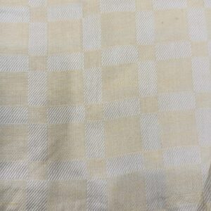 Bhagalpuri Chadar Large Check 52X96 inch Yellow