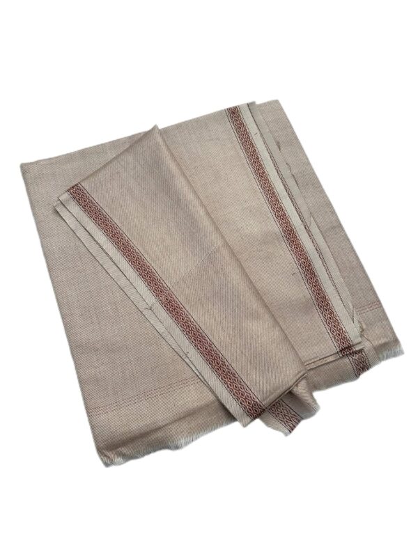 Bhagalpuri Deluxe Shawl Sleeping Chadar Grey (4)