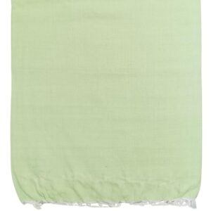 Luxury Plain Bhagalpuri Cotton Chadar 72x102 Inch Parrot Green– Perfect for Summer