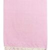 Luxury Plain Bhagalpuri Cotton Chadar 72x102 Inch Pink– Perfect for Summer