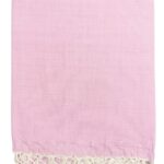 Luxury Plain Bhagalpuri Cotton Chadar 72x102 Inch Pink– Perfect for Summer