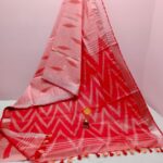Bhagalpuri Handloom Pure Cotton Ikkat Saree for Women