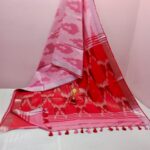 Bhagalpuri Handloom Pure Cotton Ikkat Saree for Women