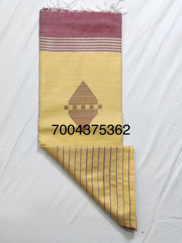 Handloom Woven Pure Dupion Silk Saree
