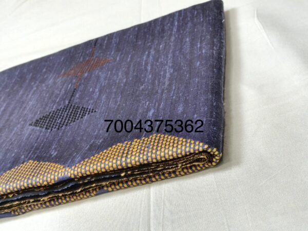 Handloom Woven Pure Dupion Silk Saree