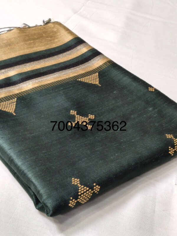 Handloom Woven Pure Dupion Silk Saree