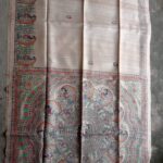 Pure Handloom Desi Tussar Silk Madhubani Hand Painted Saree