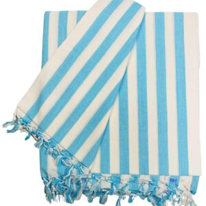Bhagalpuri Sleeping Chadar for Summer AC Room Stripe 53x96 inch