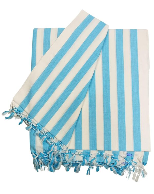 Bhagalpuri Sleeping Chadar for Summer AC Room Stripe 53x96 inch